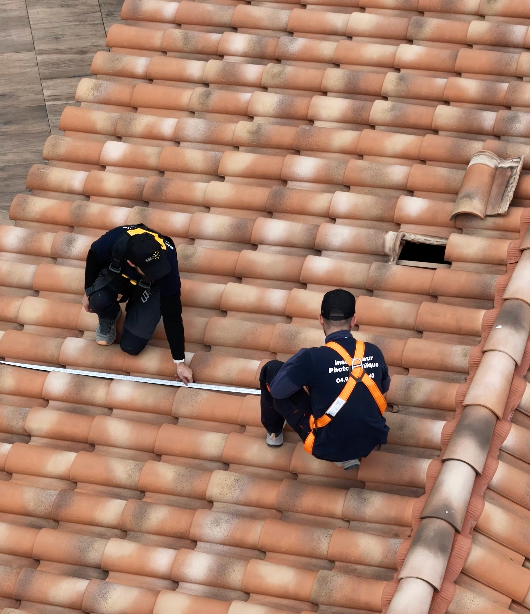 Visite Technique par des techniciens RGE Visite technique par des techniciens RGE Quali PV avant l'installation d'une centrale photovoltaïque